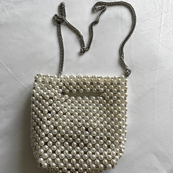 Zara Handbags - zara pearl bag trending